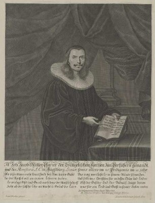 Bildnis des Johann Jacob Müller