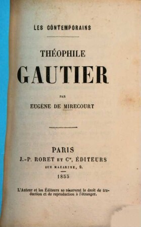 Théophile Gautier