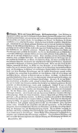 Stiftungen - Symbolische Bücher.