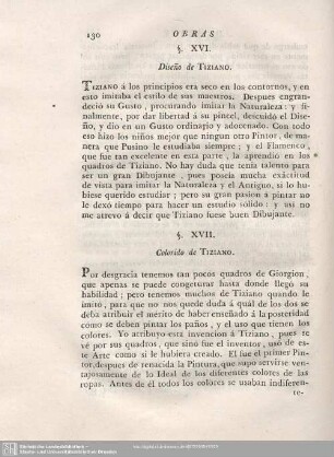 §. XVI. Diseno de TIZIANO.