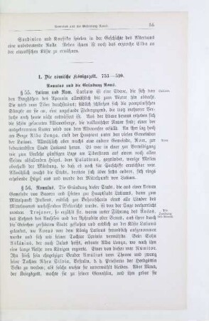 I. Die römische Königszeit. 753 - 510