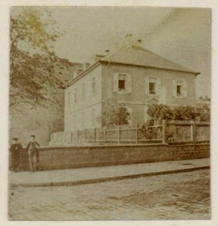 Foto des Vereinslazaretts "Israelitisches Krankenhaus" in Karlsruhe