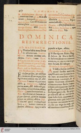 Dominica Resurrectionis