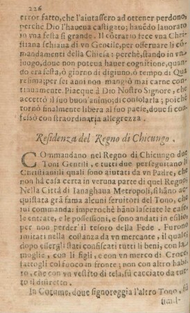 Residenza del Regno di Chicungo