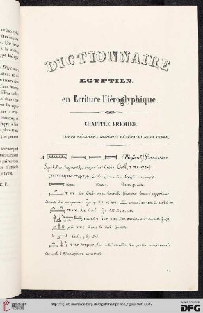 Chapitre premier: Corps célestes divisions générales de la terre
