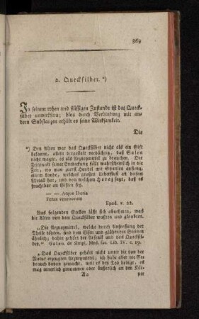 2. Quecksilber.