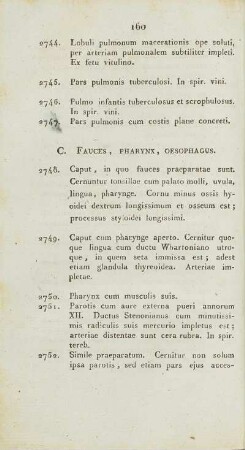 C. Fauces, Pharynx, Oesophagus