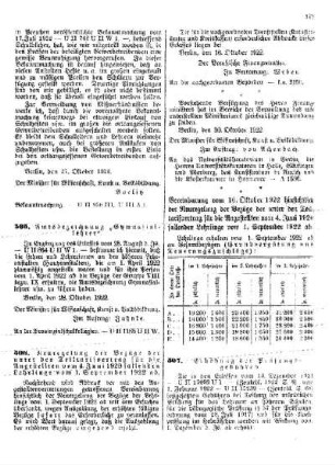 Amtsbezeichnung "Gymnasiallehrer" : [Amtlicher Teil]