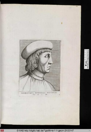 Hieronymus Buticella Papiensis.