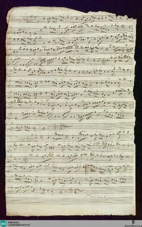 Allegro - Mus. Hs. 1066 : G