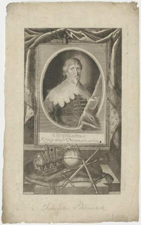 Bildnis des Christianus, König auss Dennemarck