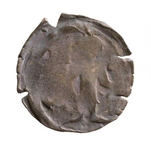 Münze, Pfennig, um 1370/73 (1323-1373)?