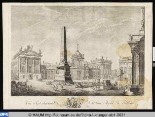 Vue Septentrionale du Château Royal de Potsdam