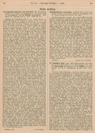 311-316 Kleine Kritiken