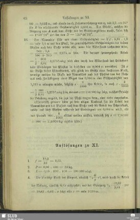 Auflösungen zu XI.