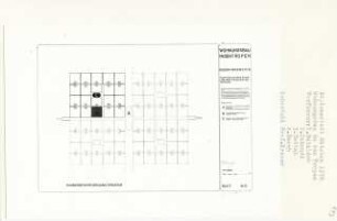 Wohnungsbau in den Tropen, Monrovia (Diplomarbeit bei Willy Kreuer): Region Monrovia, lineare Siedlungsentwicklung, Funktionsschema 1:10000