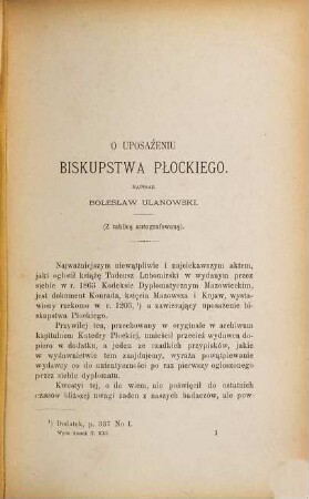 Rozprawy i sprawozdania z posiedzeń Wydziału Historyczno-Filozoficznego Akademii Umieje̜tności. 21. 1888