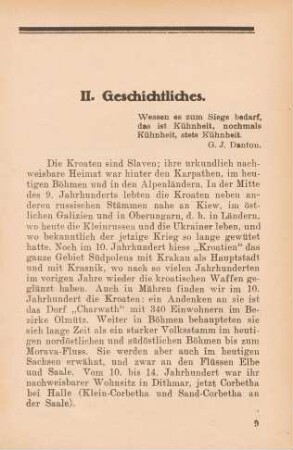 II. Geschichtliches