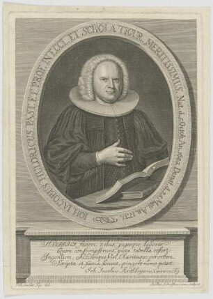 Bildnis des Ioh. Iacobus Huldricus