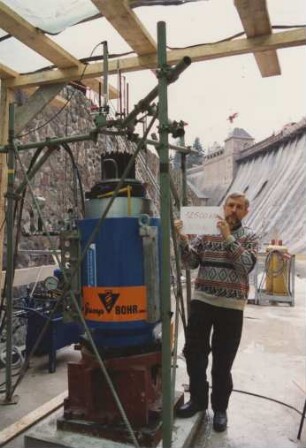 Ertüchtigung der Edertalsperre 1990 - 1995