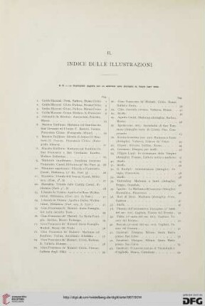 II. Indice delle illustrazioni
