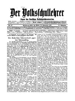 Der Katholische Lehrerverband gegen den Altersaufstieg
