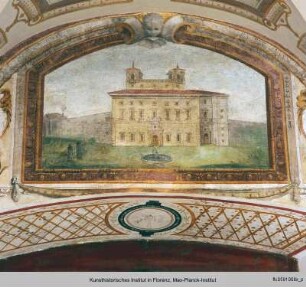 Veduten der Villa Medicea