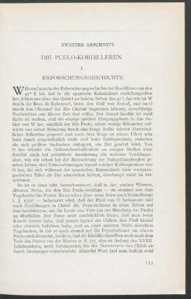 I. Erforschungsgeschichte.
