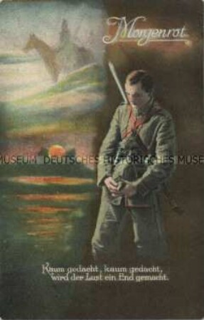 Soldat im Gedenken