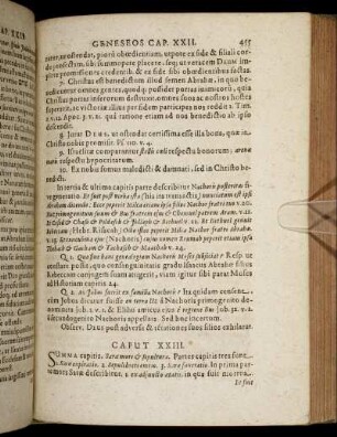 Caput XXIII. - Caput XXIV.