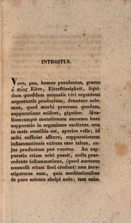 Nonnulla de puris indole eiusque a pituita discernendi methodis : dissertatio inauguralis chemico-pathologica