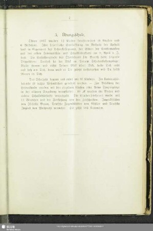3. Übungsschule