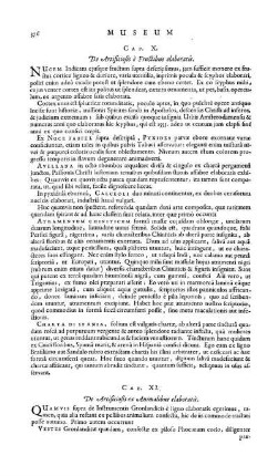 Cap. X. De Artificiosis è fructibus elaboratis