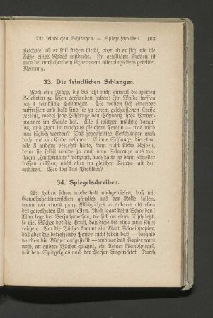 33. Die feindlichen Schlangen