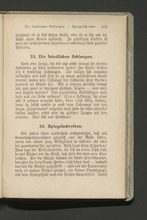 33. Die feindlichen Schlangen