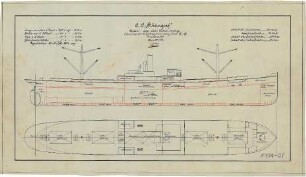 Koch-Werft, Baunr. 194, "Rheingraf", Frachtdampfer