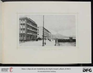 Napoli - Via Partenope, Grand Hôtel Royal e Vesuvio