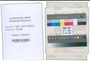 Entnazifizierung Friedrich Hoppe , geb. 00.00.0000 (Lehrer)