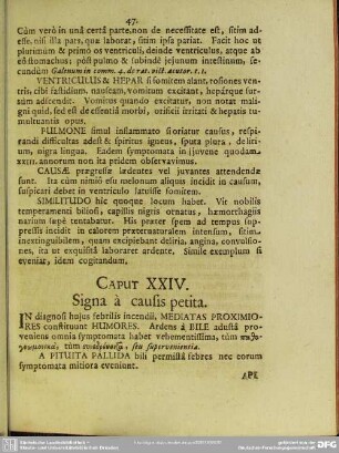Caput XXIV. Signa à causis petita