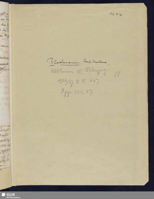 Nr. 17. Blochmann, Carl Justus