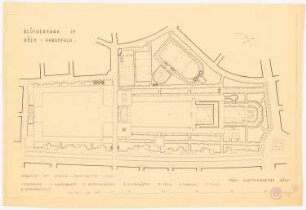 Blücherpark, Köln-Ehrenfeld: Grundriss 1:1000