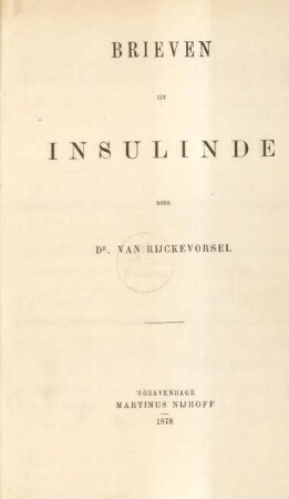 Brieven uit Insulinde