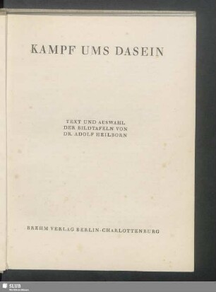 [3]: Kampf ums Dasein