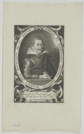 Bildnis des Ioannes Baptista Besardvs