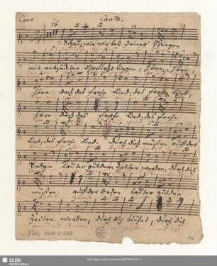 Canto. Coro