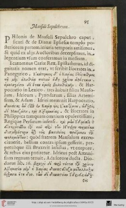 Mausoli Sepulchrum