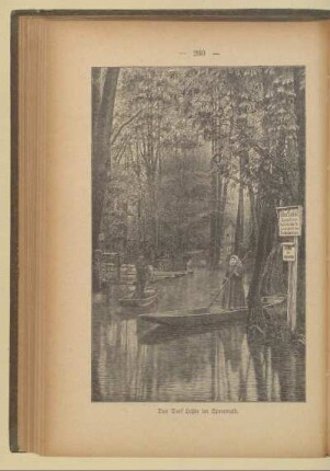 Das Dorf Lehde im Spreewald