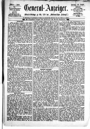 General-Anzeiger. 1898-1902