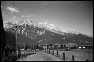 Saalfelden: Strecke nach Saalfelden [aus Zug heraus]