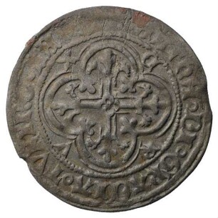 Münze, Thüringer Groschen, Fürstengroschen (12 meißnische Pfennige), 1395 - 1405